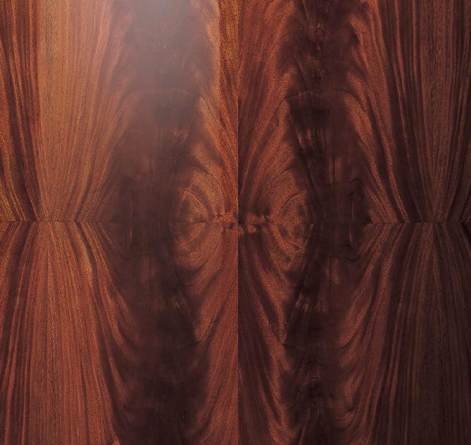 high gloss mahogany