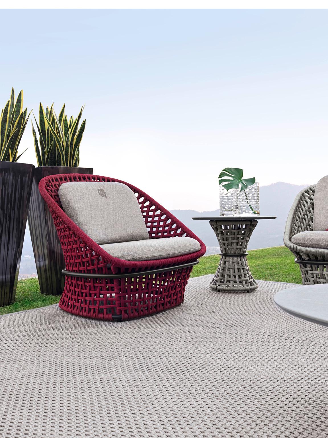 Giorgio Collection Dune Outdoor Occasional Armchair  For Sale 5