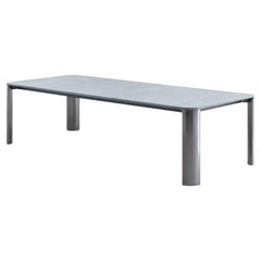 Giorgio Collection Table rectangulaire d'extérieur Oasi 79" avec plateau en pierre