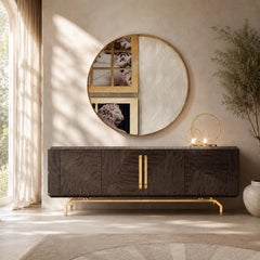 Giorgio Collection 'Infinity' Italienisches Makore Mahagoni Buffet Anrichte