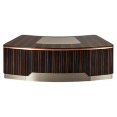 Giorgio Collection Luxor Presidential Desk Makassar Ebony. Made in Italy.