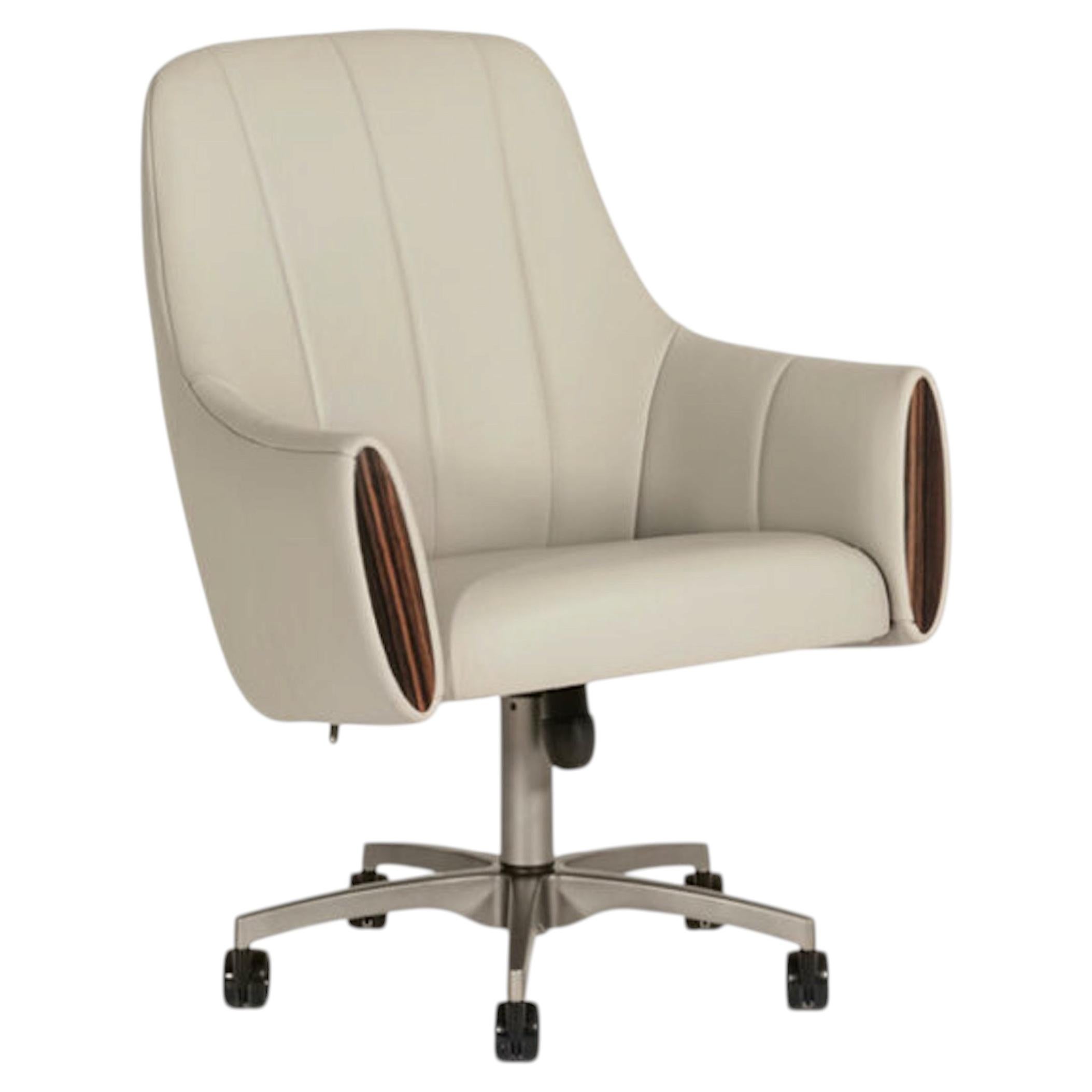 Giorgio Collection Luxor Presidential Office Chair - Chaise de bureau en cuir italien