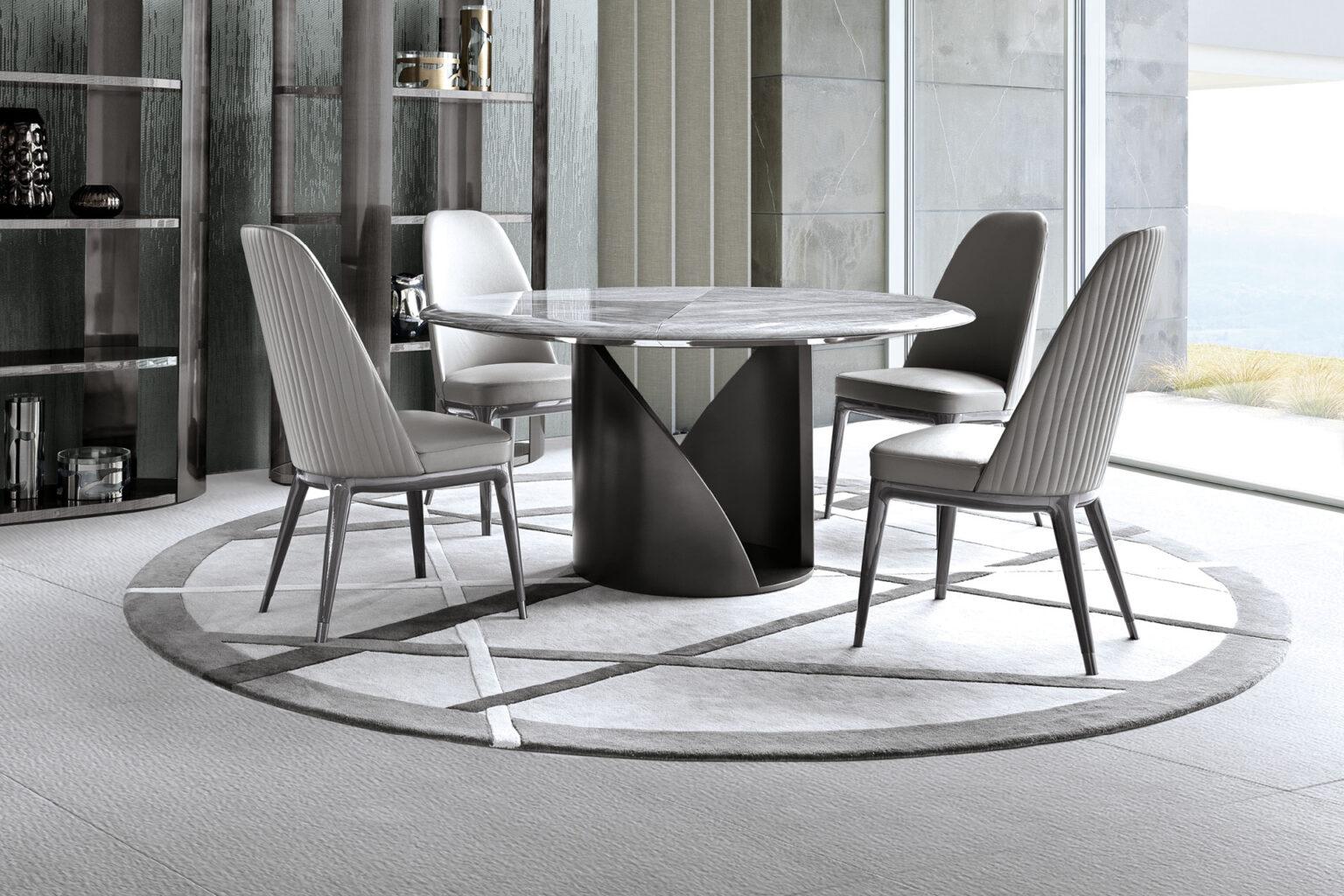 Tappeto Giorgio Collection'S con lavorazione tufting a mano in 100% viscosa. Su misura.
Tappeto Mirage Plinius Round
Dimensioni: diam. cm. 320
Dimensioni: diam. 126