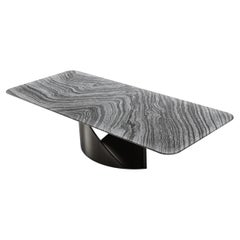 Giorgio Collection Mirage rechteckiger Tisch Marmorplatte