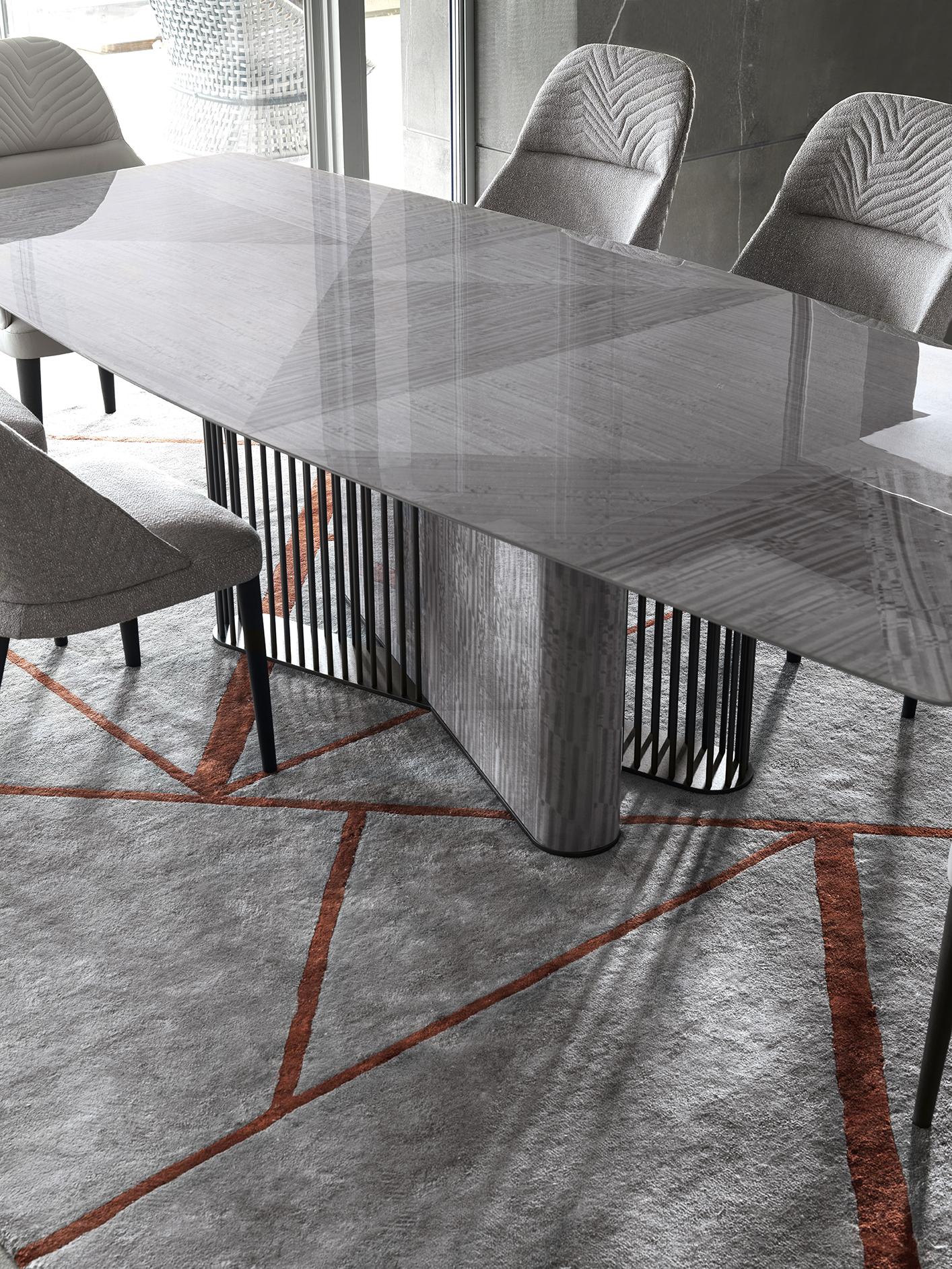 Mesa rectangular Giorgio Collection Moonlight Italiano en venta