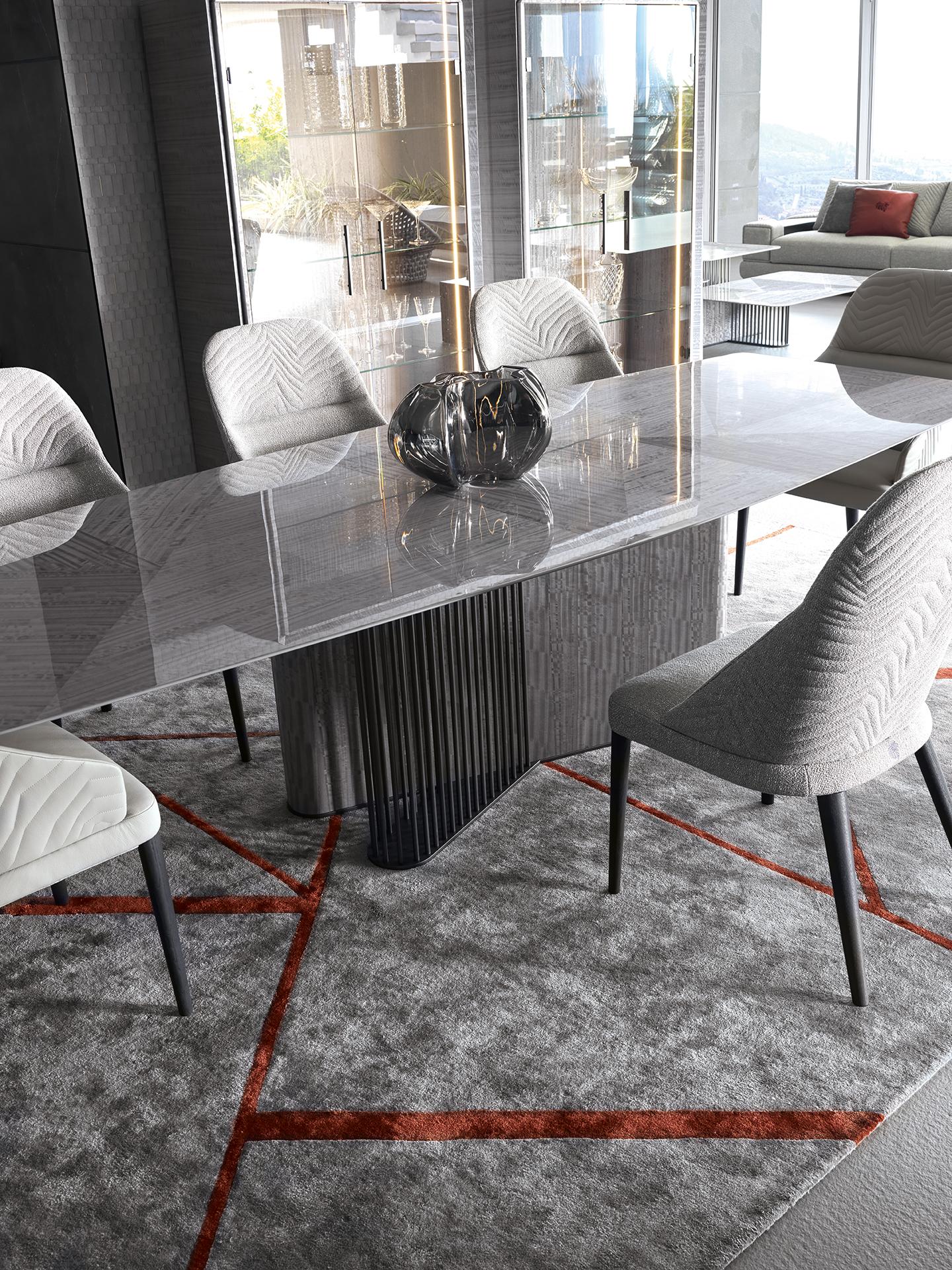 Mesa rectangular Giorgio Collection Moonlight en Nuevo estado para la venta en New York, NY