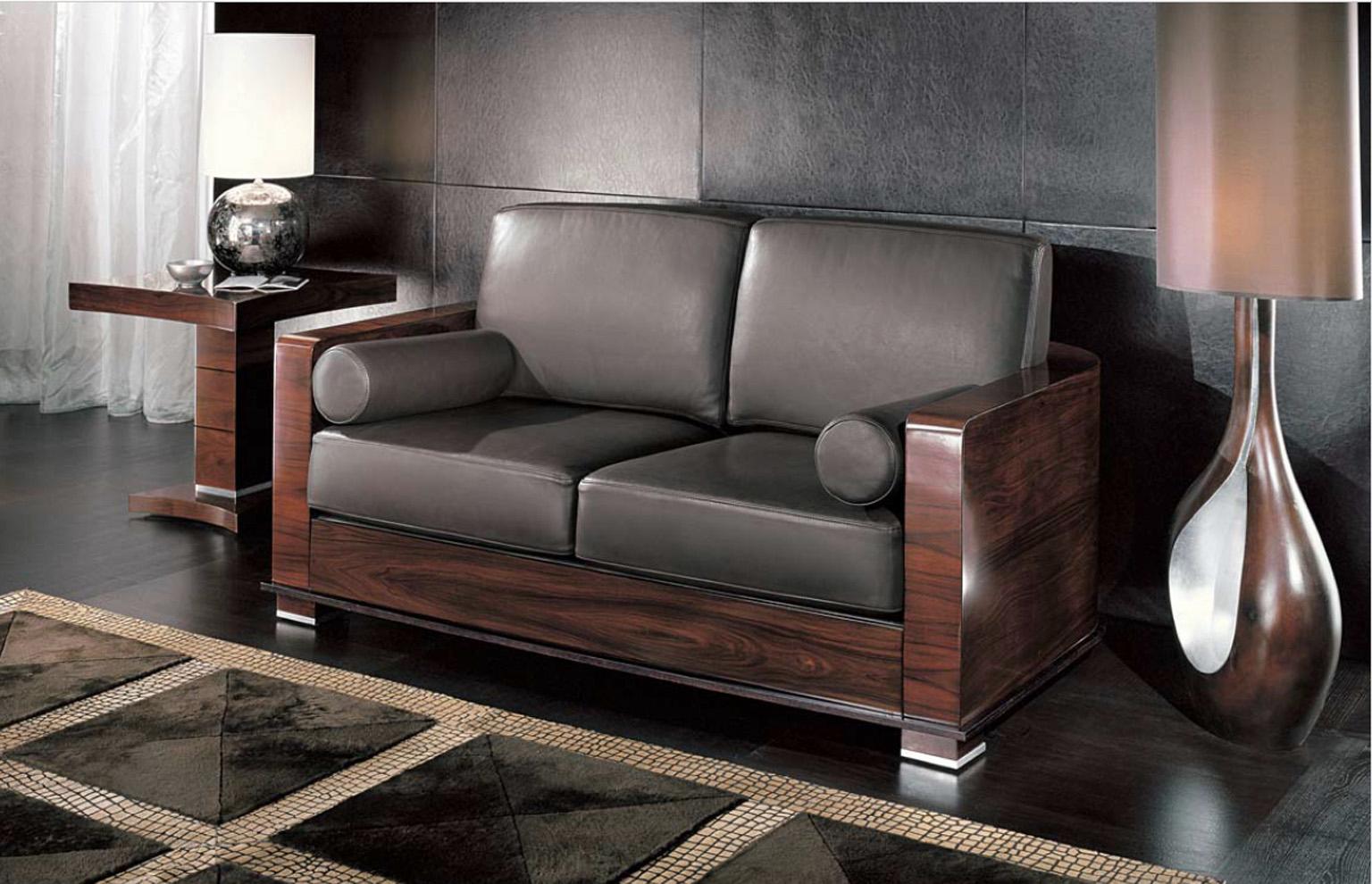 Giorgio Collection Paradiso Mesa de centro de palisandro de Brasil Acabado satinado en venta 1