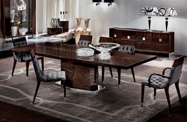 Giorgio Collection Rectangular Dining Table Curly ...
