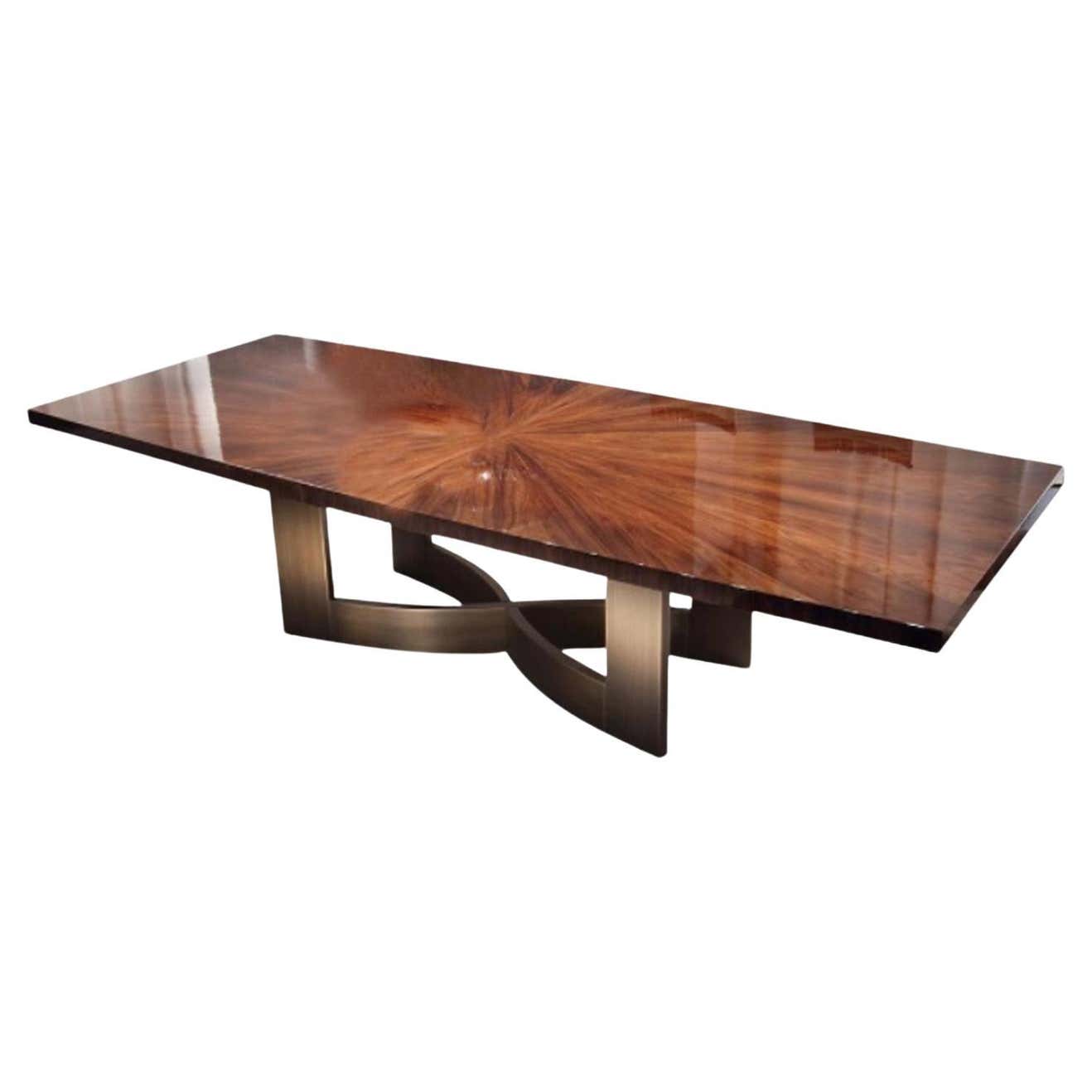 Giorgio Collection Rectangular Table in Brazilian Rosewood For Sale at ...