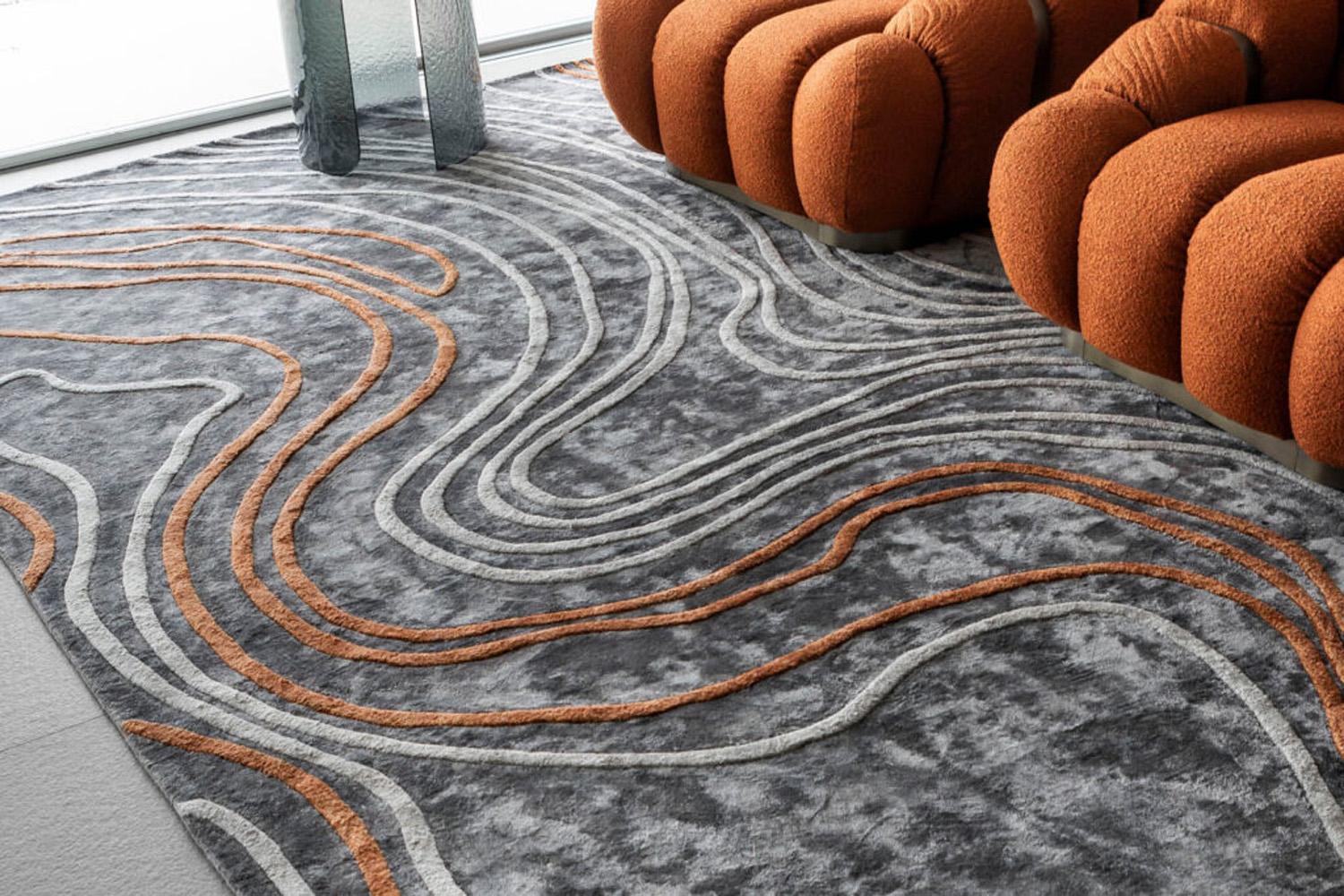 Alfombra rectangular Giorgio Collection Tresor Italiano en venta