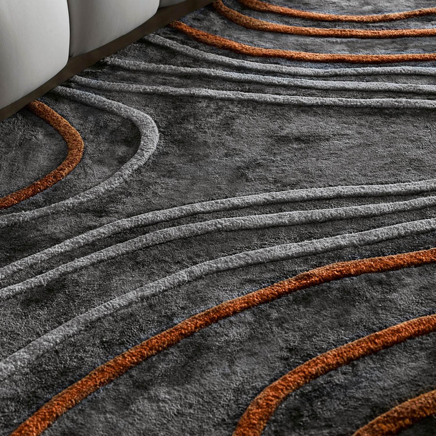 Tappeto rotondo piccolo Tresor Collection Giorgio Collection In condizioni Nuovo in vendita a New York, NY