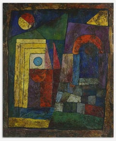 Hommage to Paul Klee - Painting by Giorgio Cresciani - 1977