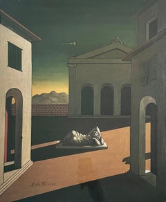 Giorgio De Chirico (1888-1978) Melanconia,torisch, 1950