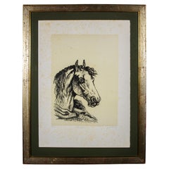 Giorgio de Chirico 1960s Original Signed Lithography