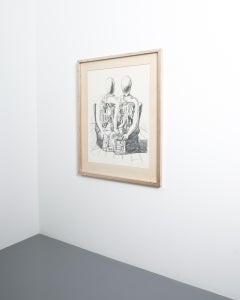 Giorgio De Chirico Lithographie „Gli Archeologico“, 1970