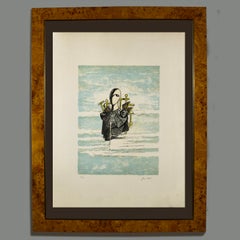 Giorgio De Chirico Original signierte und nummerierte farbige Radierung, Original