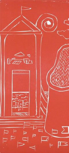 Giorgio de Chirico, Mysterious Cabin, from XXe siecle, 1938