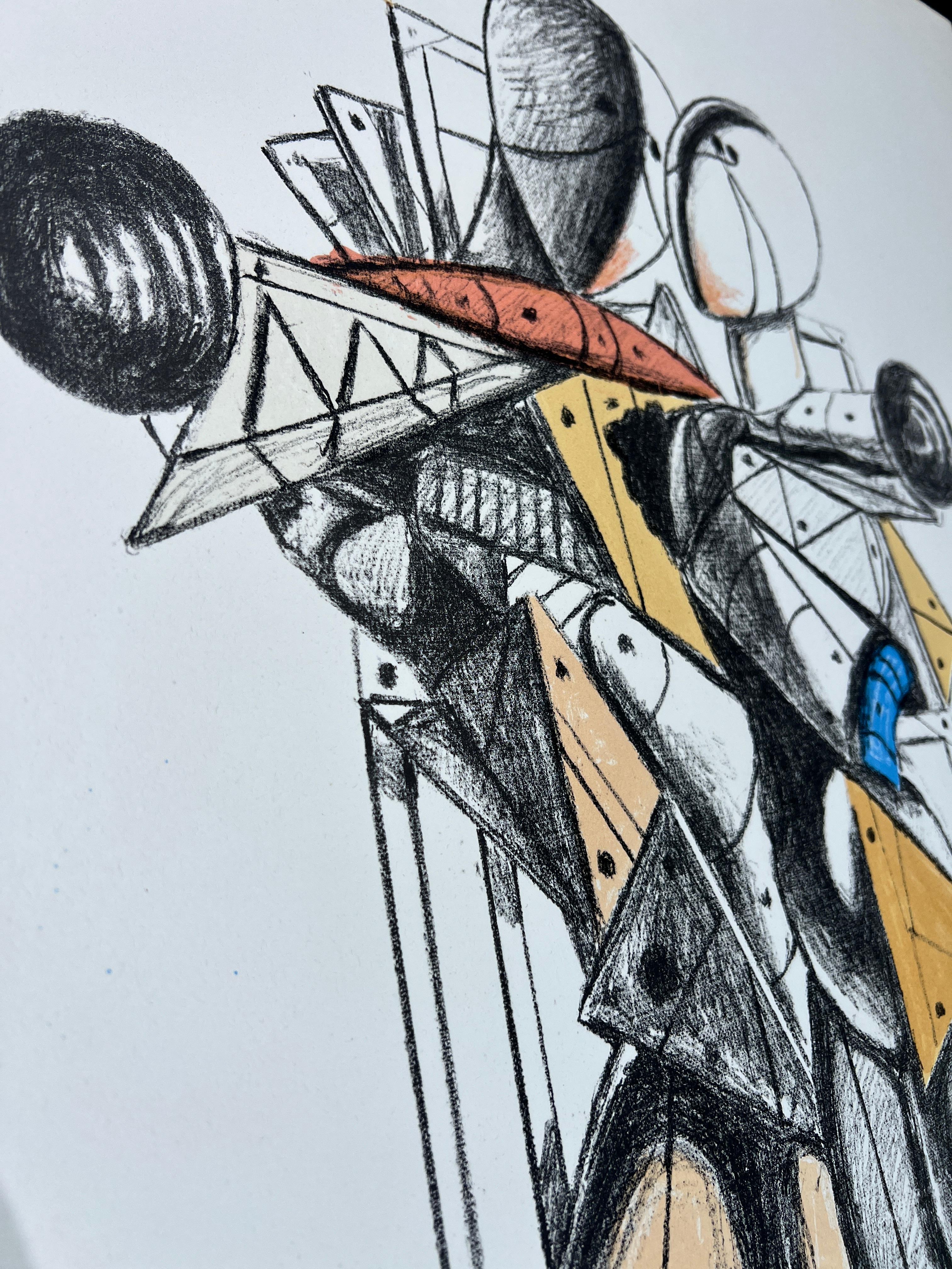 Giorgio de Chirico (1888–1978) - Coloured lithograph on paper - 1970 For Sale 2