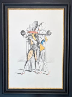 Giorgio De Chirico (1888-1978) - Litografia colorata su carta - 1970