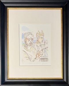 Giorgio De Chirico (1888–1978) - Hand-colored etching on paper - 1969