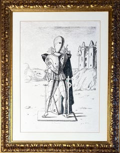 Giorgio de Chirico (1888–1978) - Il trovatore - 2 color lithograph - 1969