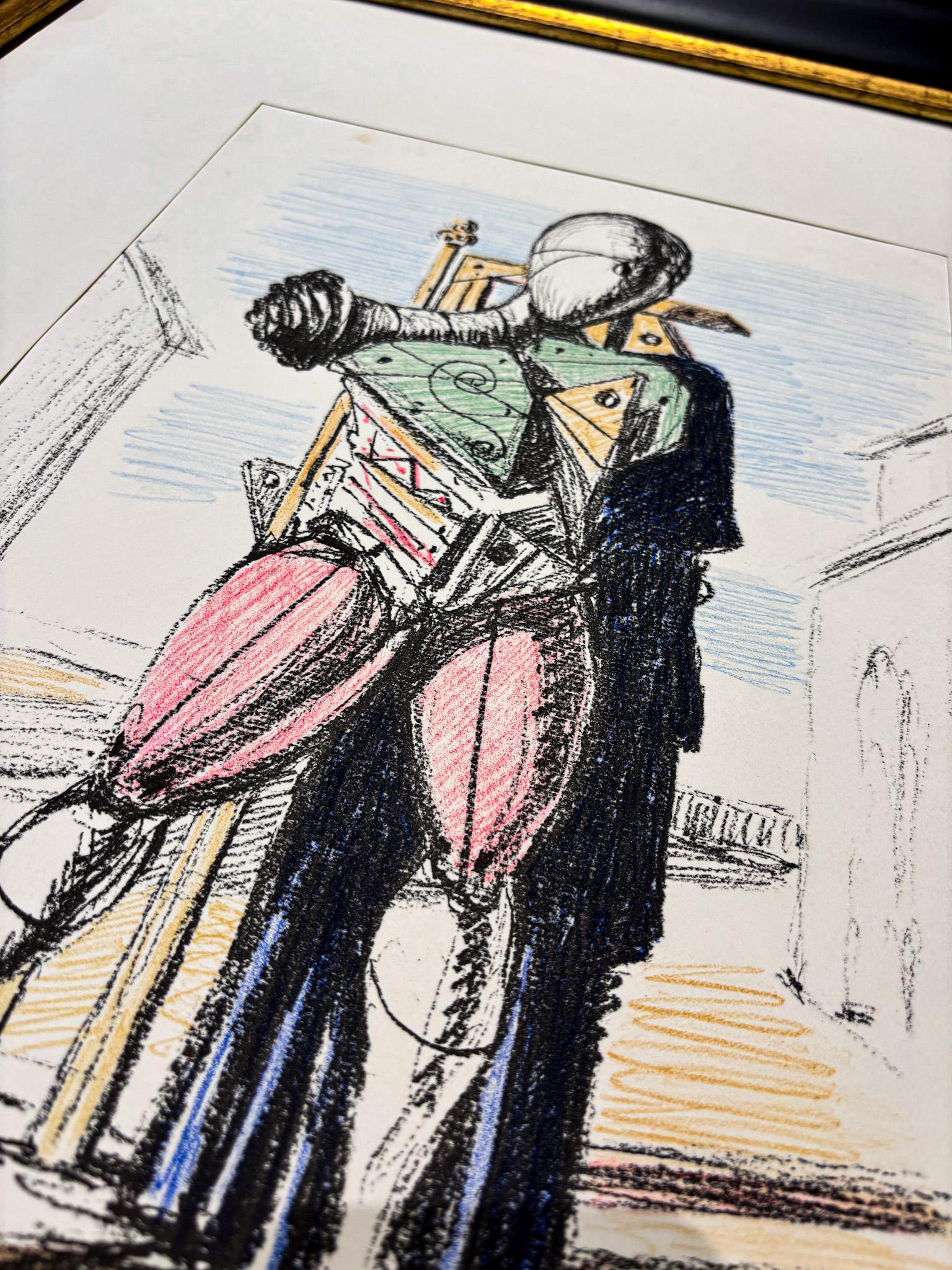 Giorgio De Chirico (1888–1978) - Manichino - 6-colour lithography - 1964 For Sale 3