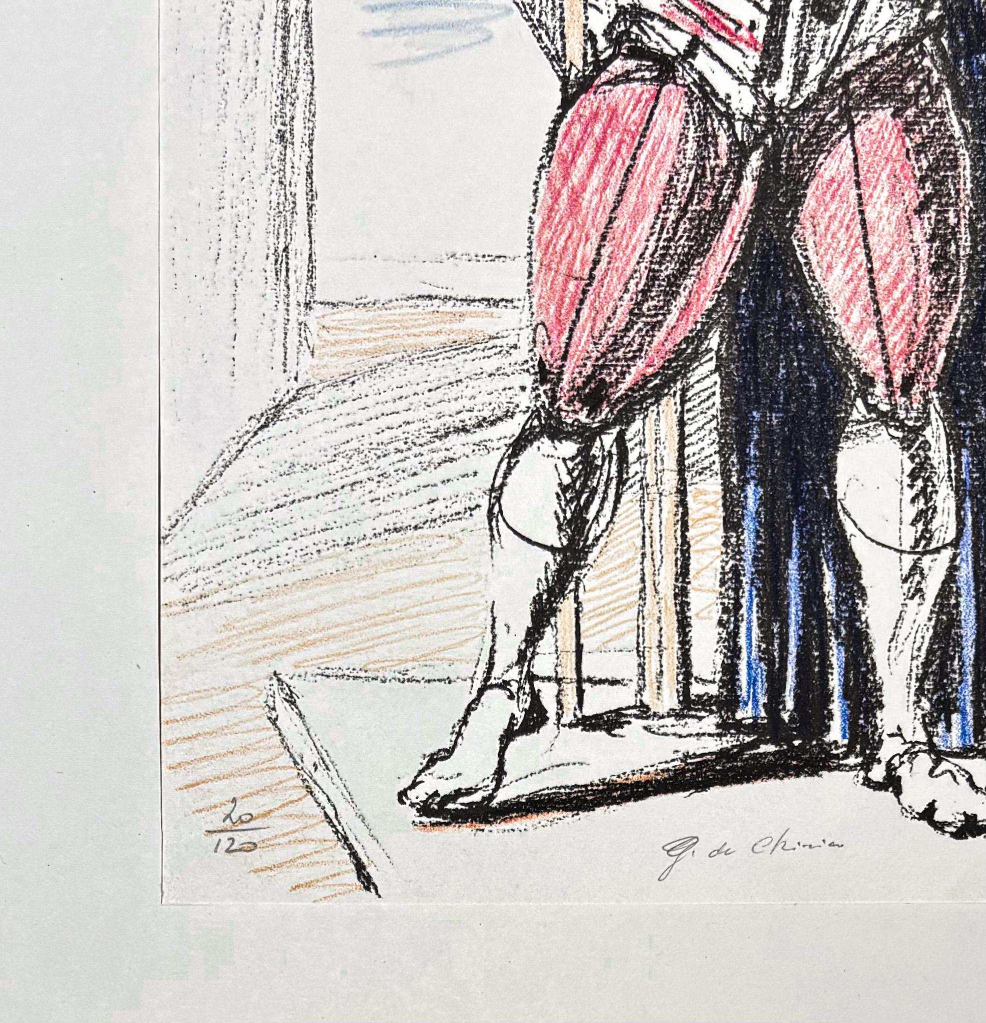 Giorgio De Chirico (1888–1978) - Manichino - 6-colour lithography - 1964 For Sale 4