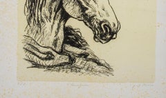 Giorgio de Chirico 1960s Original Signed Lithography