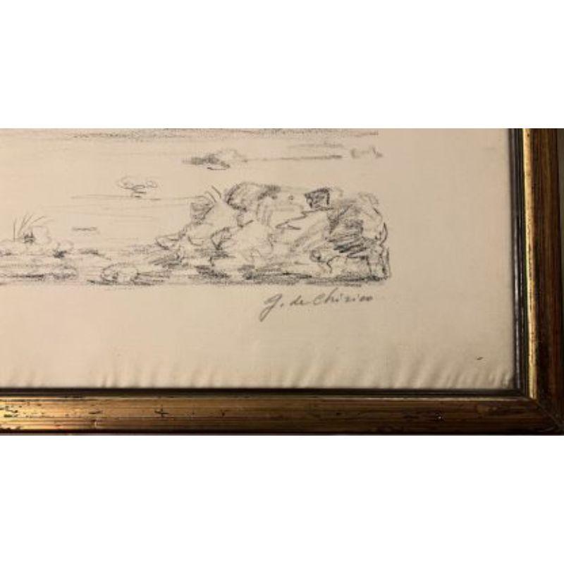 Giorgio De Chirico - Cavalli E Rovine - Hand-Signed Lithography on Silk, 1954 1