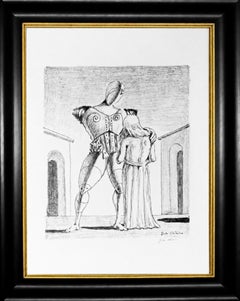 Giorgio deChirico (1888–1978) - Ettore e Andromaca I - Lithograph on paper 1969