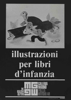 Ilustraciones para libro infantil - Cartel de exposición - Offset - 1975