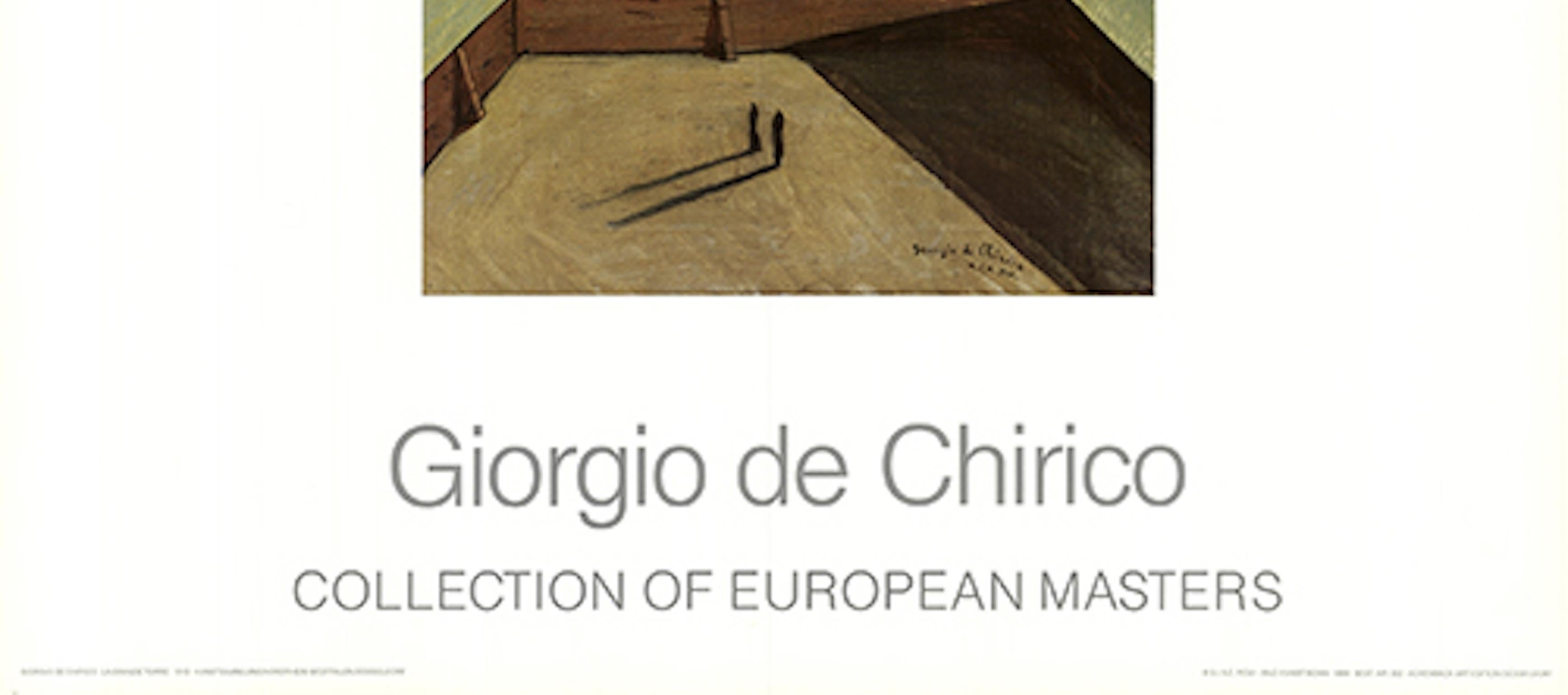 La grande torre - Giorgio De Chirico For Sale 1