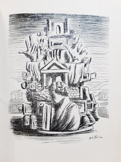 Le Mystère Laic - Rare Book Illustrated by Giorgio De Chirico - 1928
