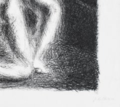 School of Gladiators II – Lithographie von Giorgio De Chirico – 1920