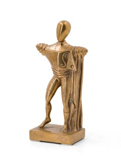 Vintage Giorgio De Chirico - Il Trovatore - Bronze Sculpture