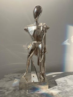 Il Trovatore, Chirico, Multiples, 1970's, Bronze, Sculpture, Surrealiste