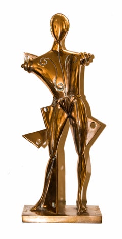 Oreste - Original Bronze Sculpture After Giorgio De Chirico