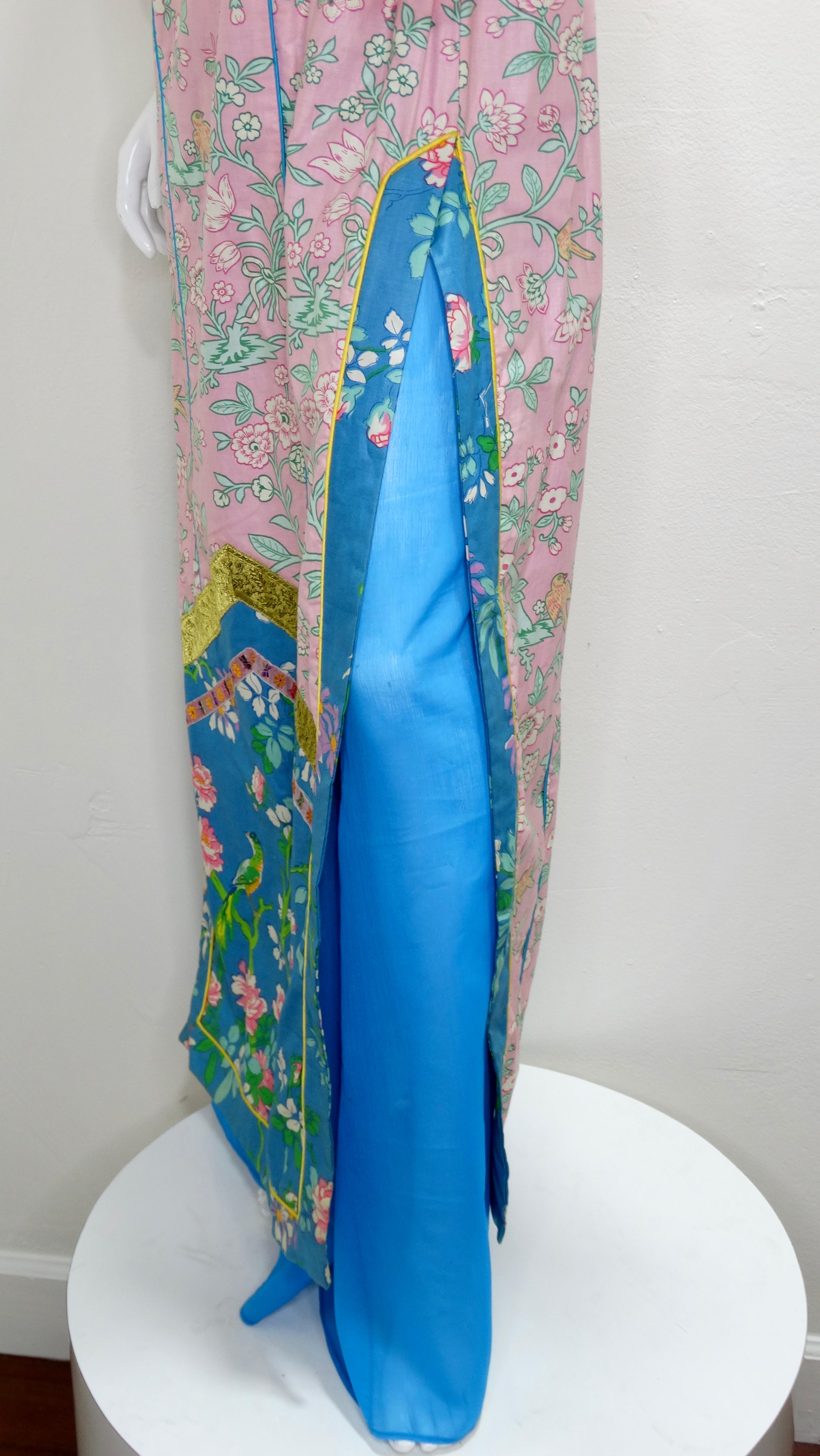 Giorgio di Sant' Angelo 1970s Kimono Dress In Good Condition In Scottsdale, AZ