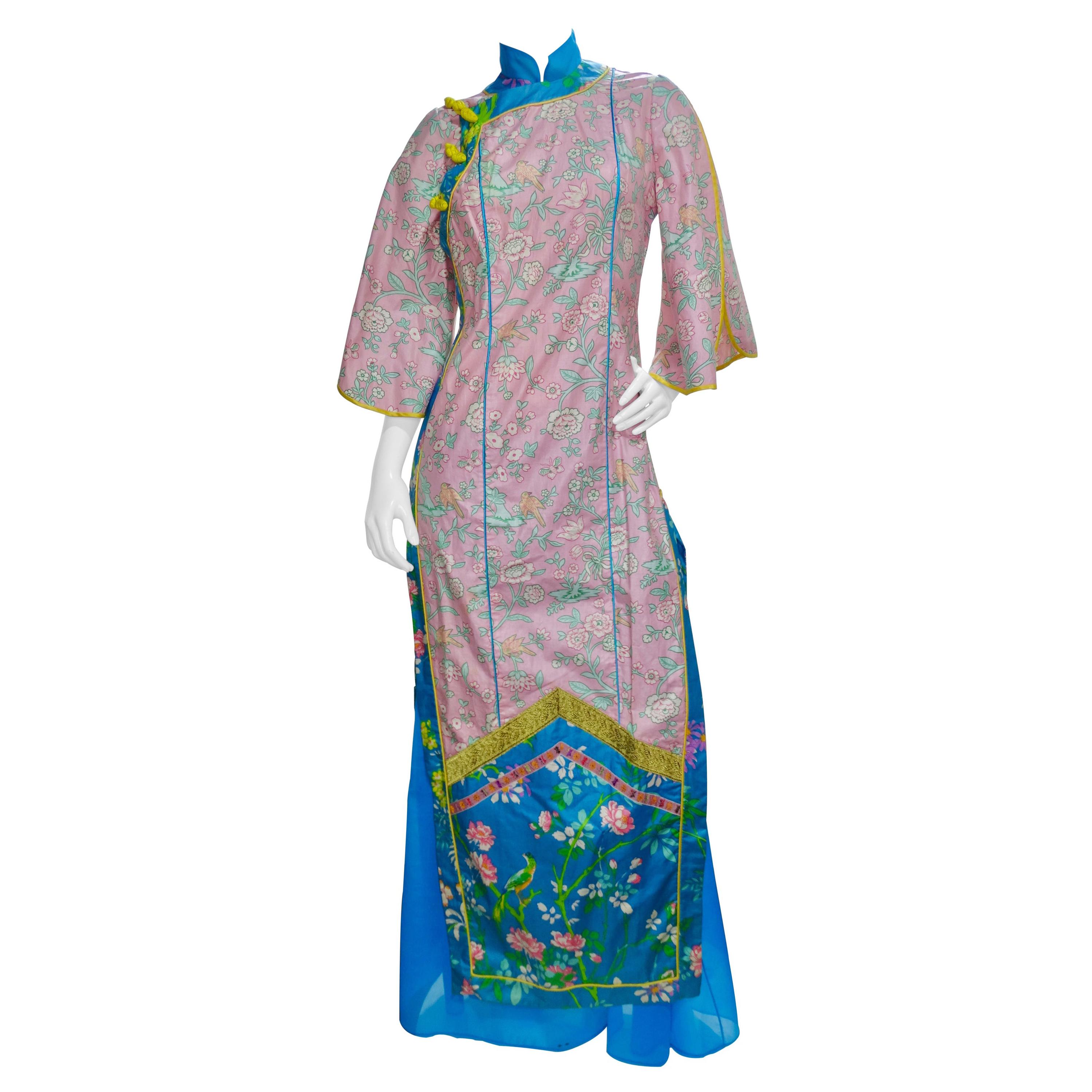 Giorgio di Sant' Angelo 1970s Kimono Dress