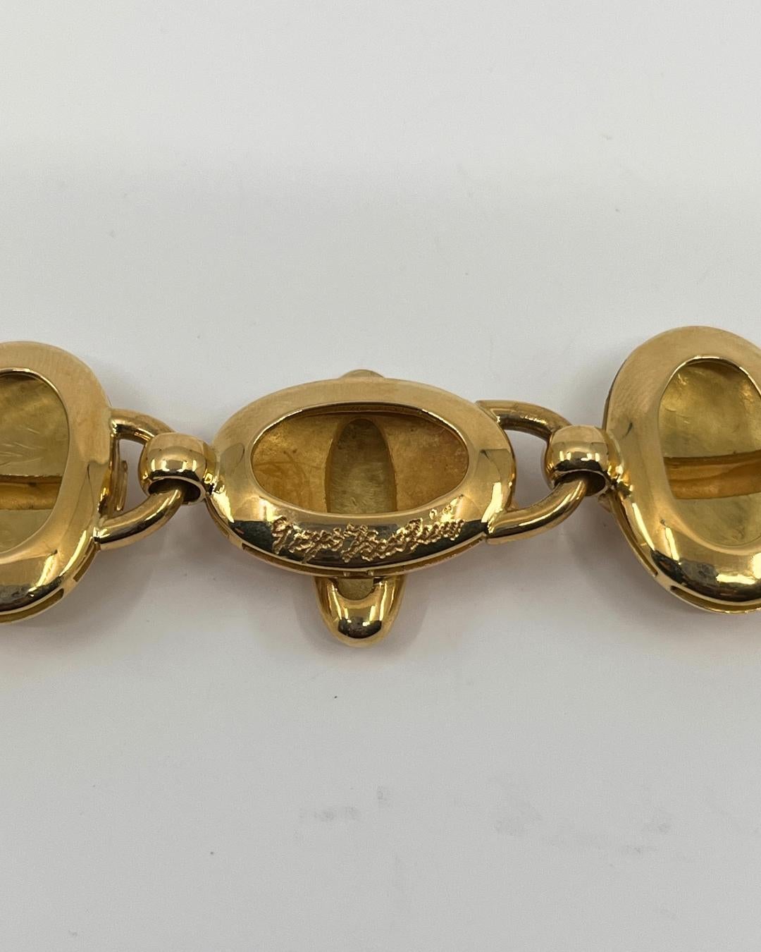 giorgio facchini gold bracelet
