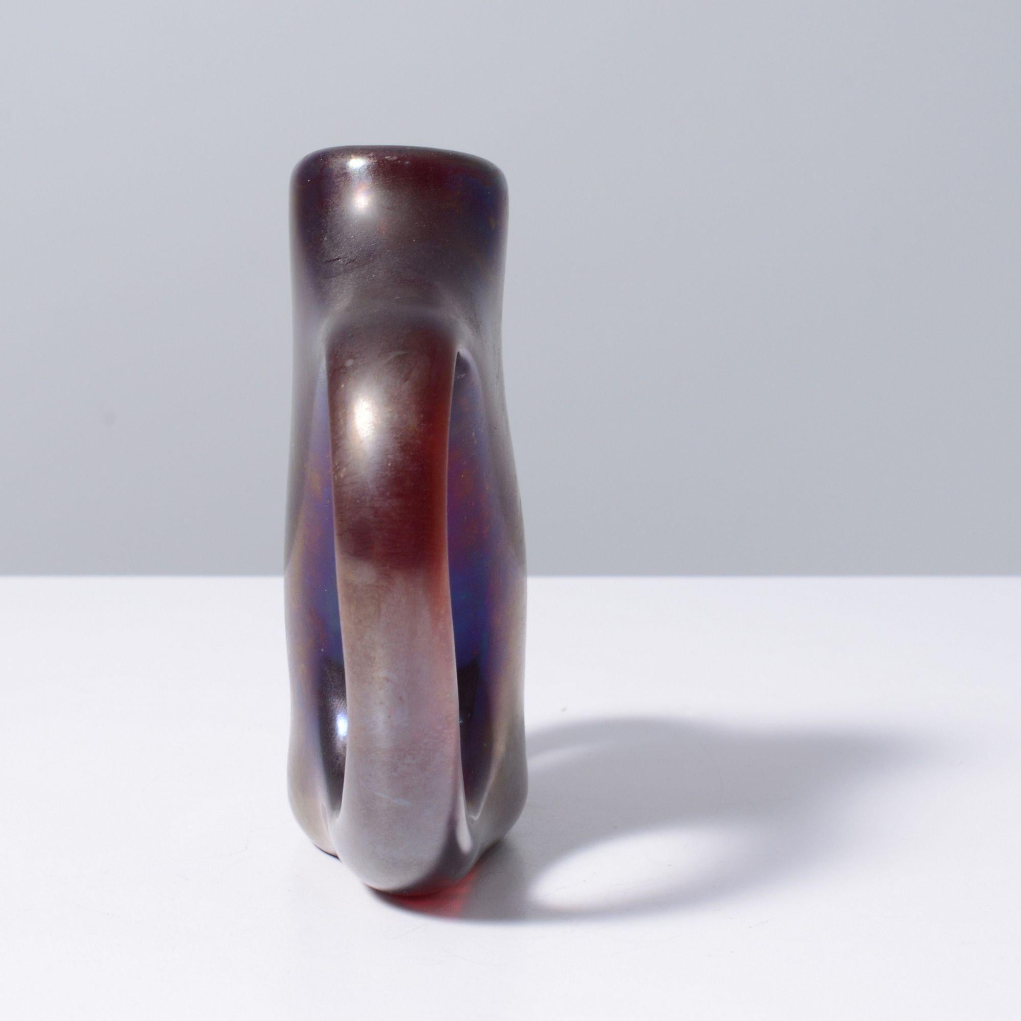 Giorgio Ferro ANSE VOLANTE Vase, Murano (Italienisch) im Angebot