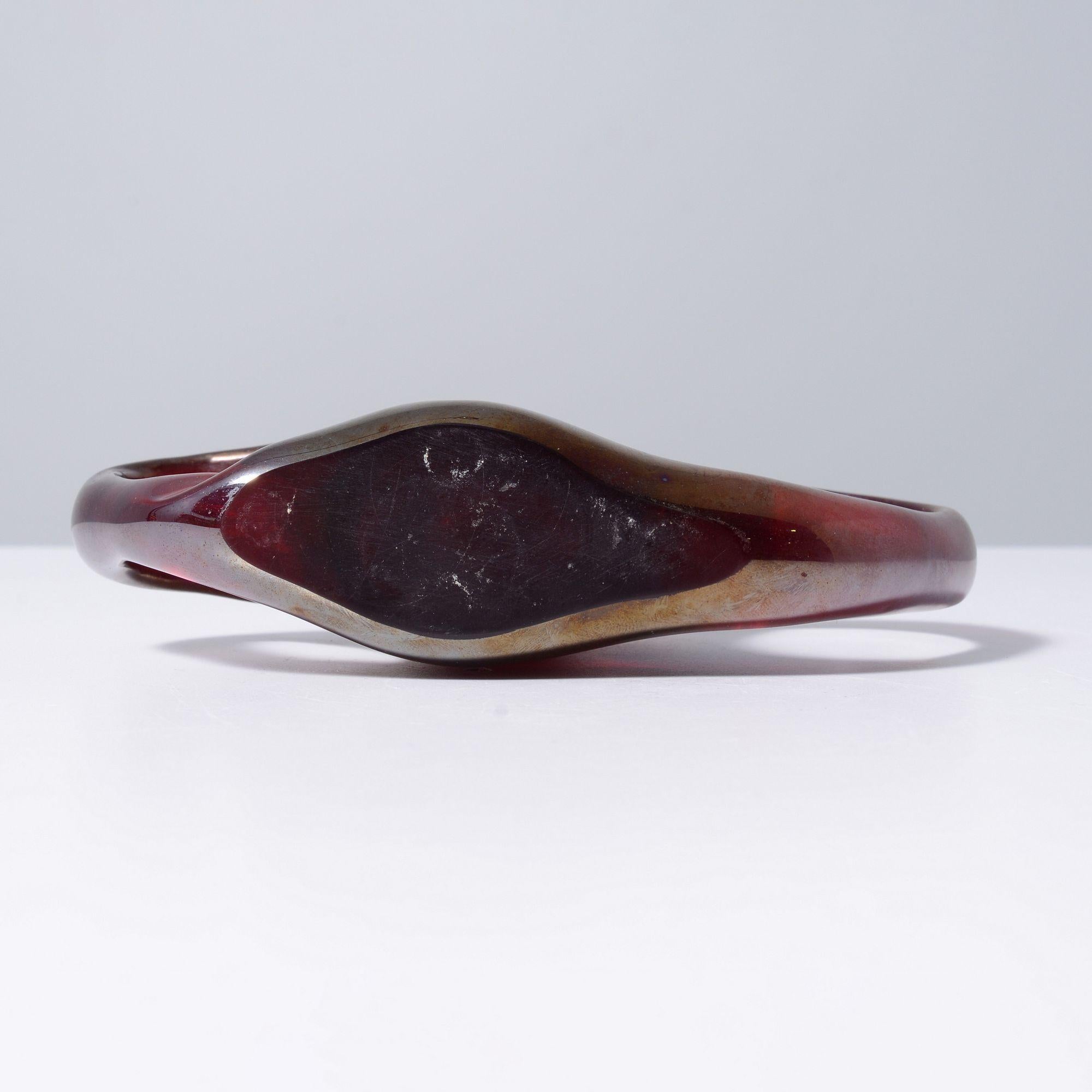 Giorgio Ferro ANSE VOLANTE Vase, Murano (Geblasenes Glas) im Angebot
