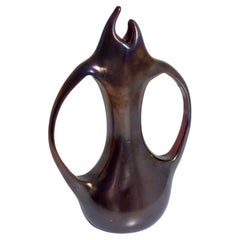 Used Giorgio Ferro “Anse Volante” Vase, Murano