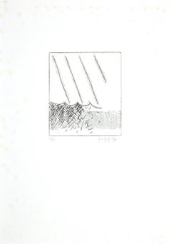 Sans titre - Gravure de Giorgio Griffa - 1977