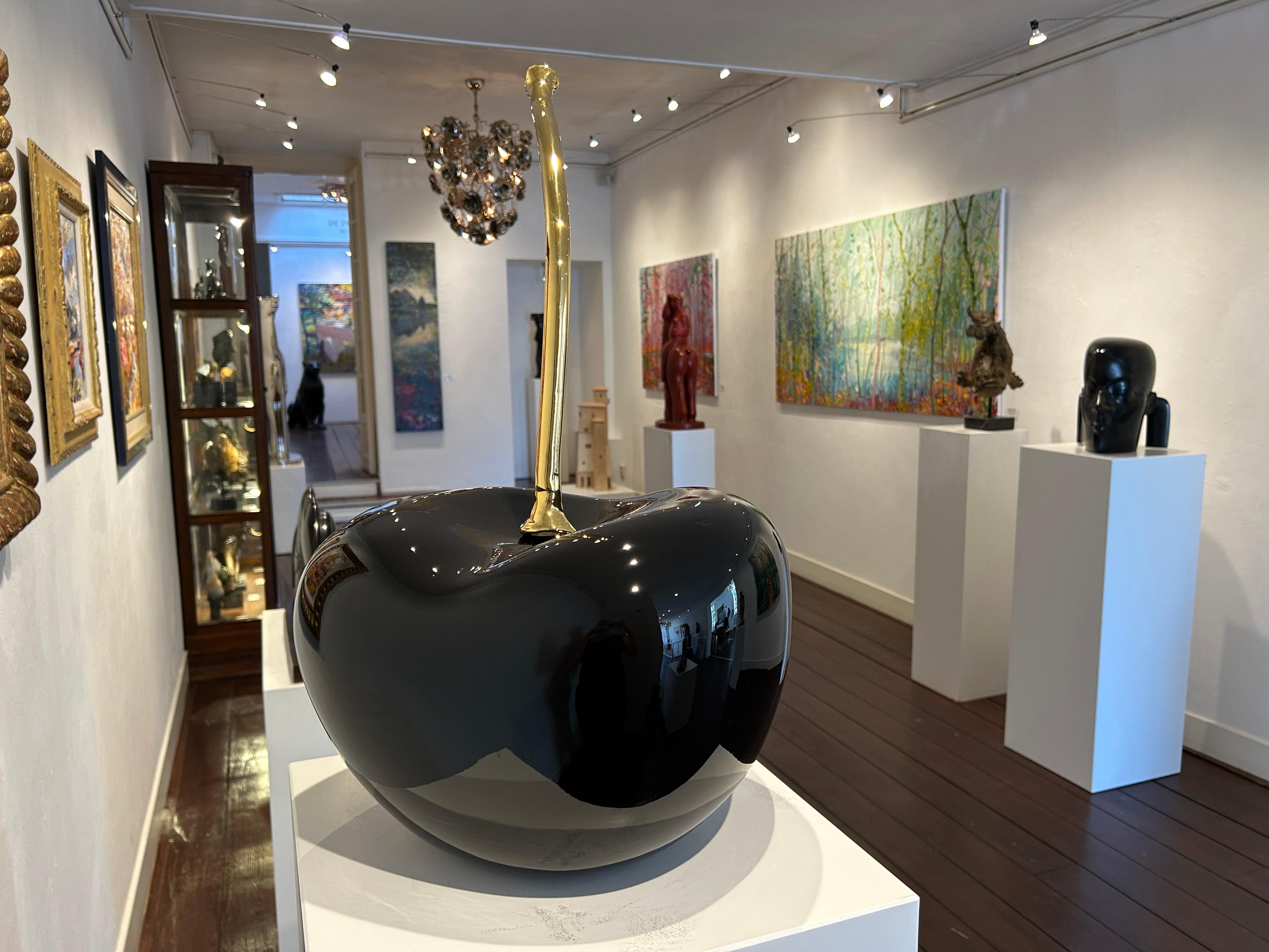 Cerise Niore Ceramics Cherry Fruit Sculpture Modern Still Life New In Stock For Sale 3