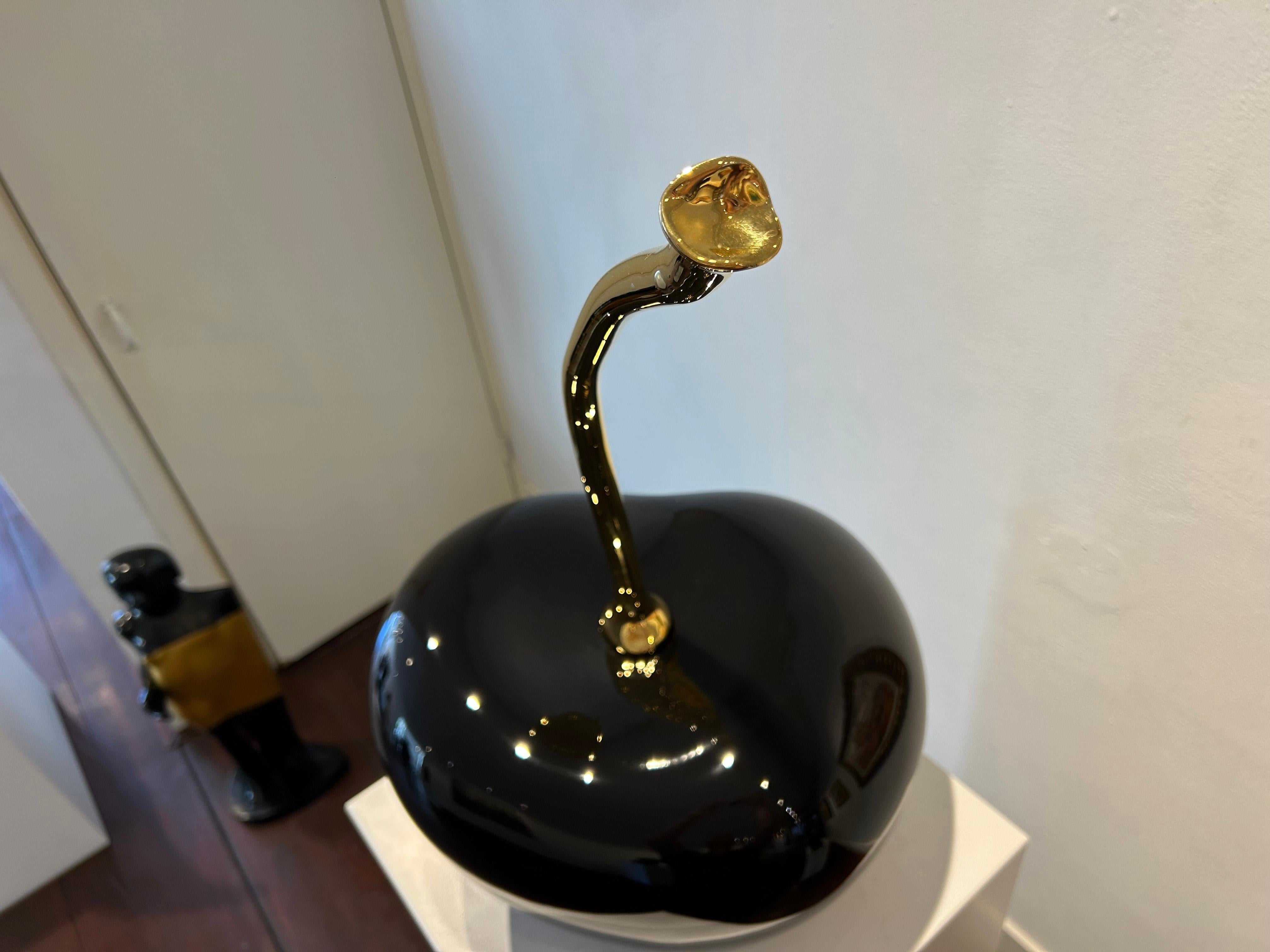 Cerise Niore Ceramics Cherry Fruit Sculpture Modern Still Life New In Stock For Sale 4