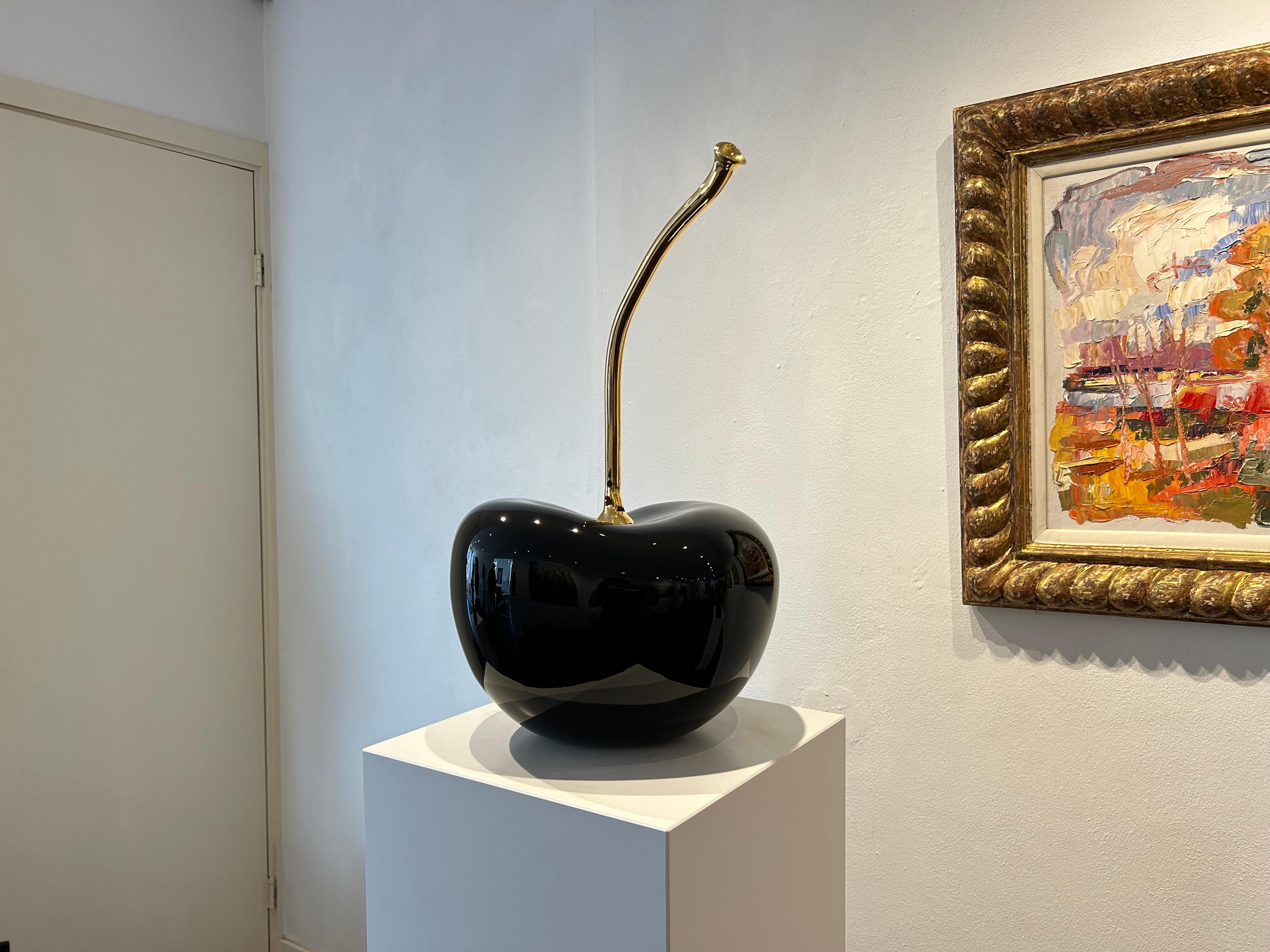Cerise Niore Ceramics Cherry Fruit Sculpture Modern Still Life New In Stock For Sale 5