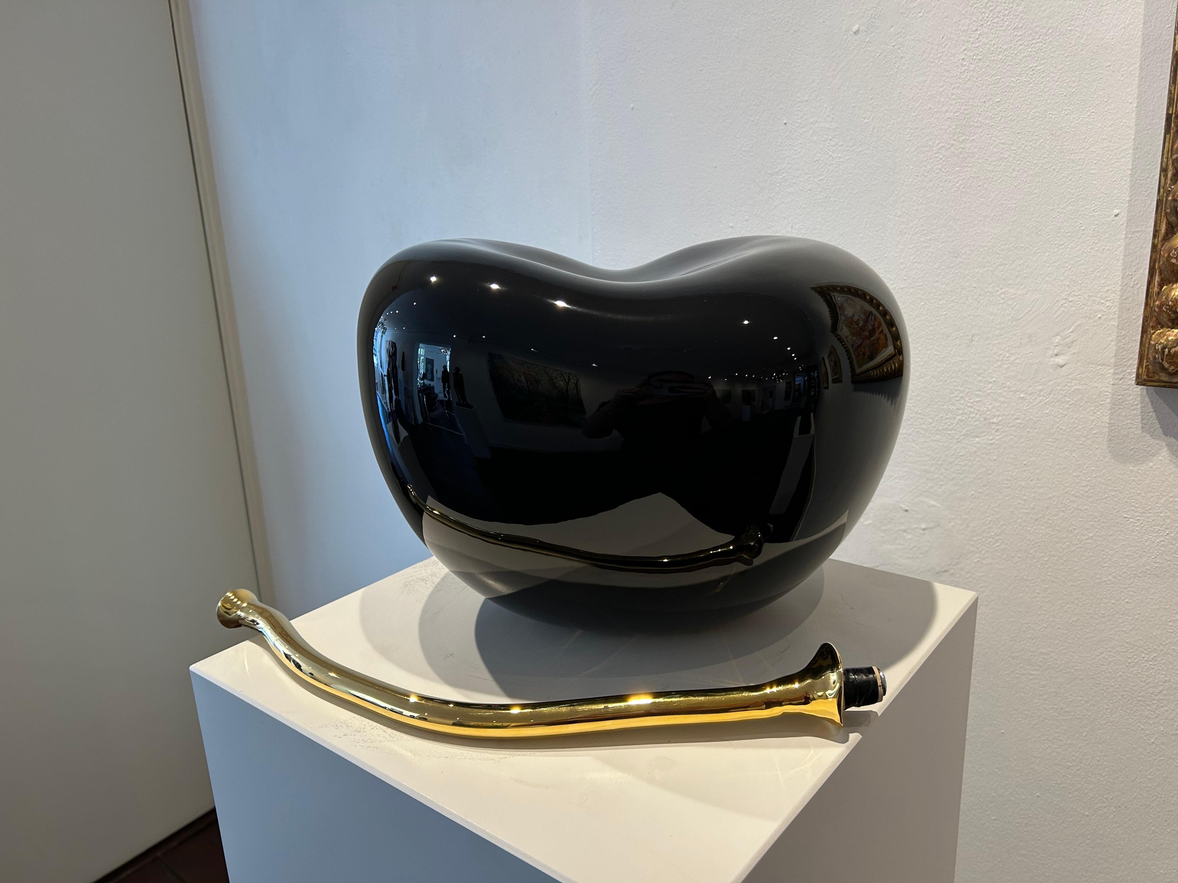 Cerise Niore Ceramics Cherry Fruit Sculpture Modern Still Life New In Stock For Sale 6