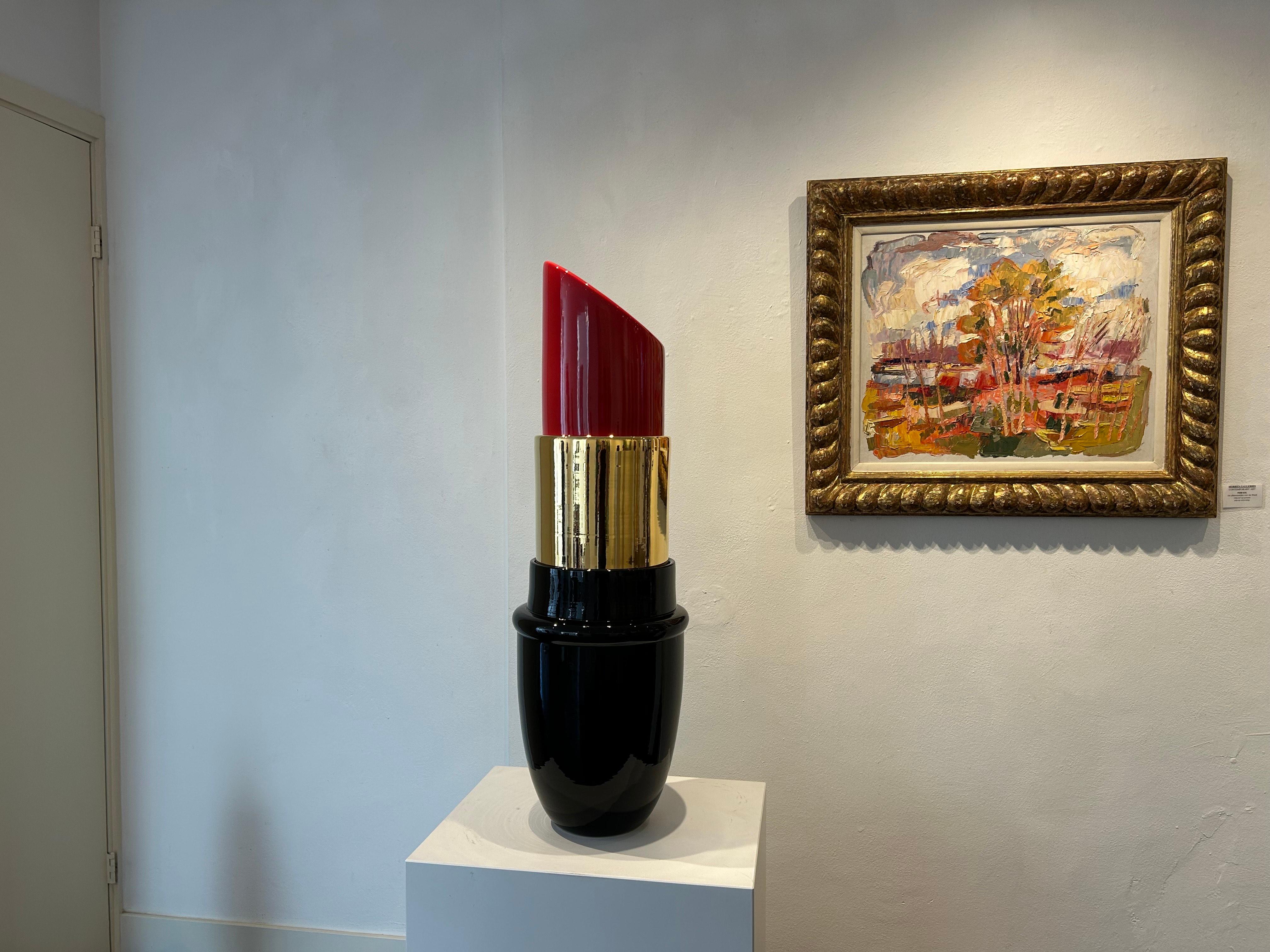 Truka Cerámica Pintalabios Pop Art Escultura Moderna Bodegón Nuevo En Stock - Sculpture de Giorgio Laveri