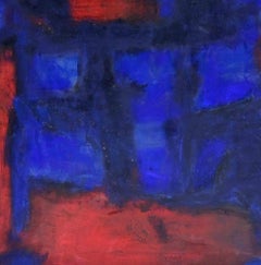 Abstract Composition - Oil Painting by Giorgio Lo Fermo - 1994